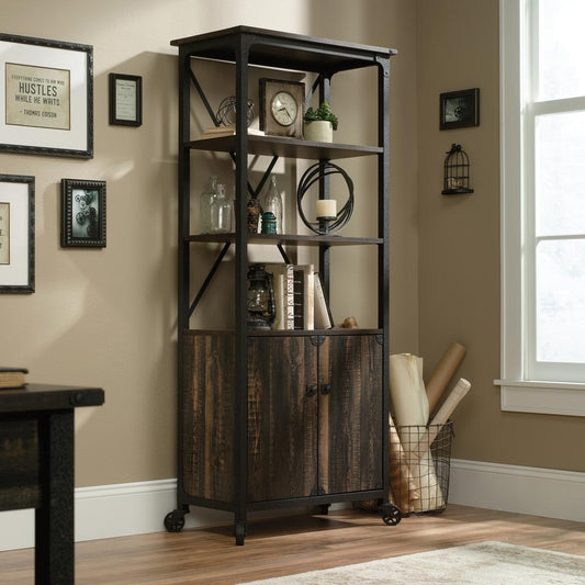 Steel River, Bookcase With Doors By Sauder | Bookcases | Modishstore - 4