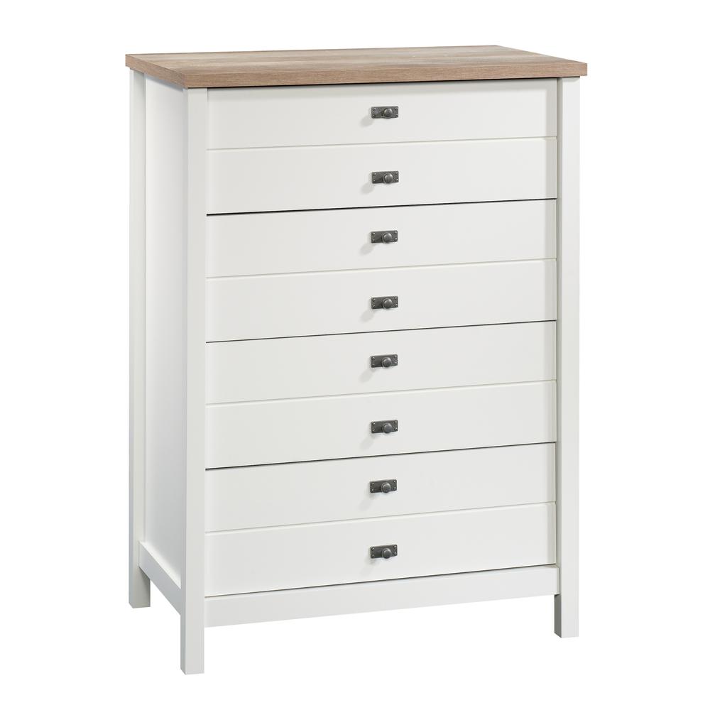 Cottage Road 4 Drawer Chest Sw/Lo By Sauder | Drawers | Modishstore - 2