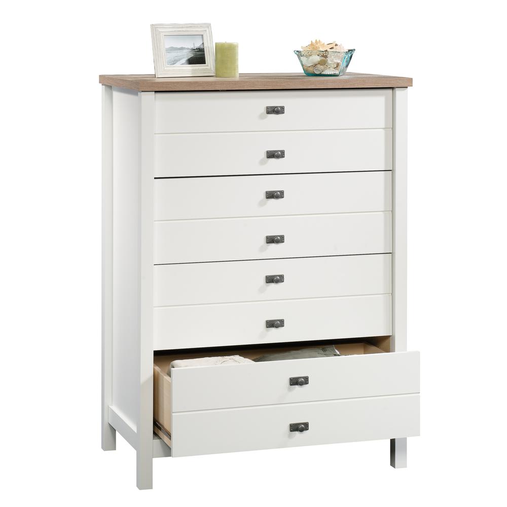 Cottage Road 4 Drawer Chest Sw/Lo By Sauder | Drawers | Modishstore - 3