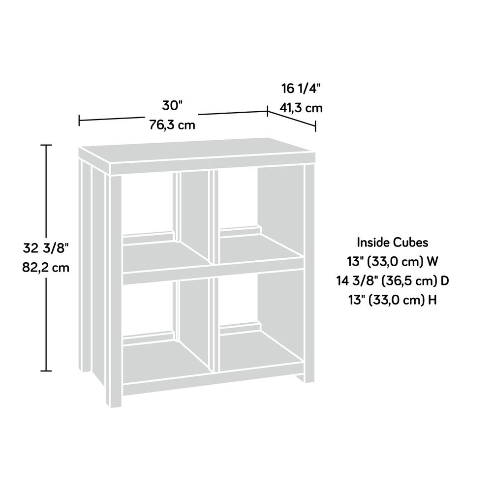 Homeplus 4-Cube Bookcase Do 3A By Sauder | Bookcases | Modishstore - 2