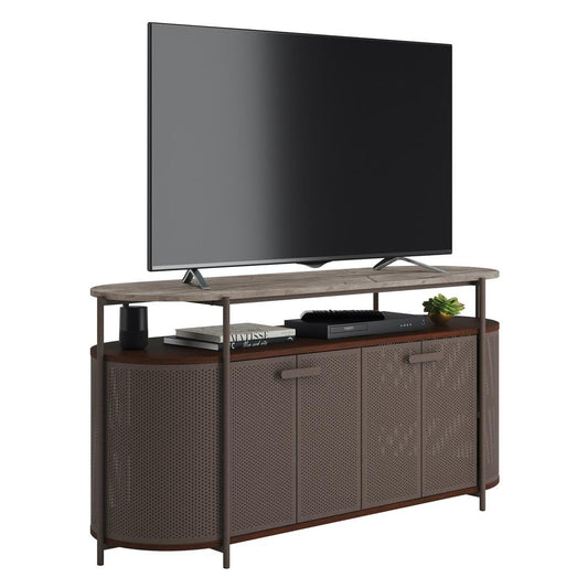 Radial 60" Entertainment Credenza By Sauder | Sideboards | Modishstore