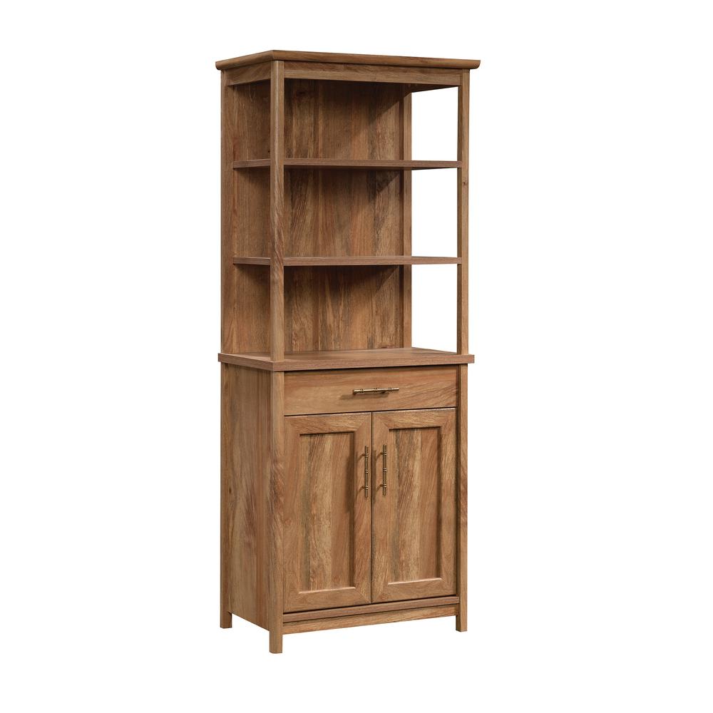 Coral Cape Library With Doors Sma By Sauder | Bookcases | Modishstore - 2