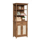 Coral Cape Library With Doors Sma By Sauder | Bookcases | Modishstore