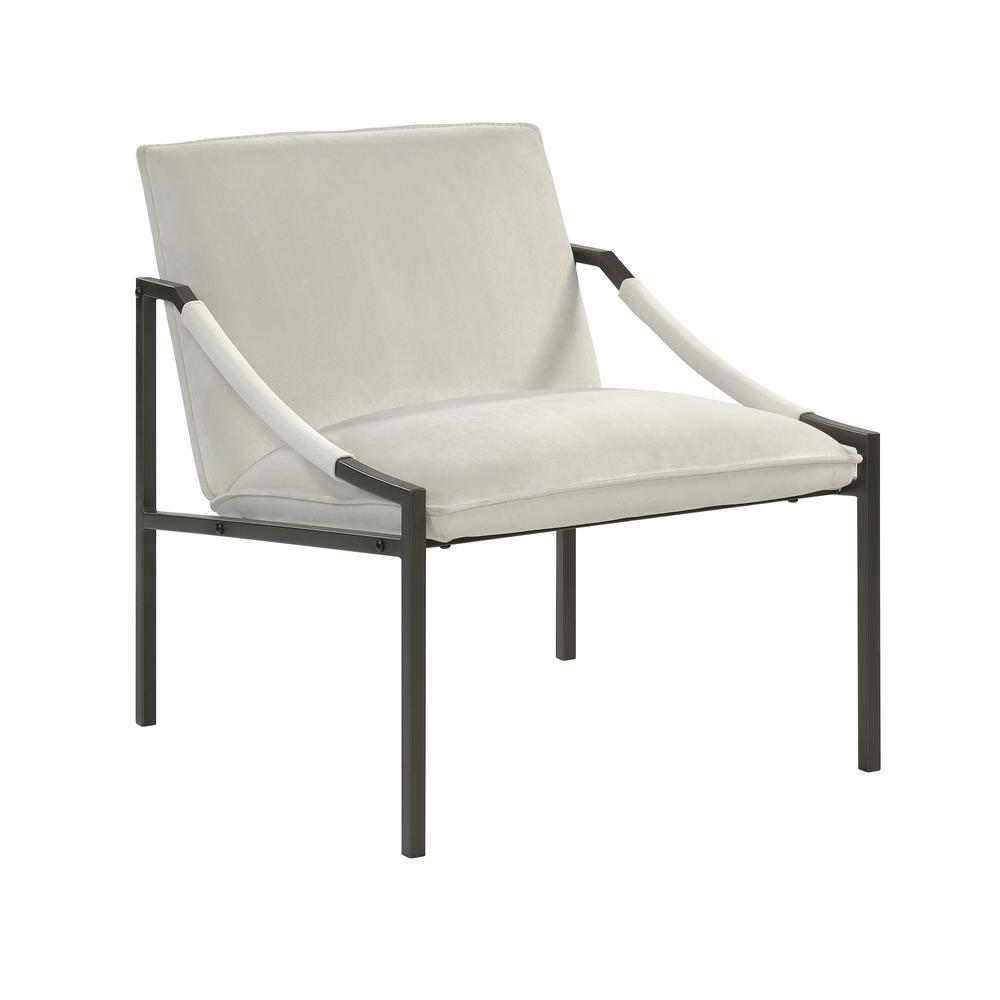 Dakota Pass Chair Cream 3A By Sauder | Lounge Chairs | Modishstore