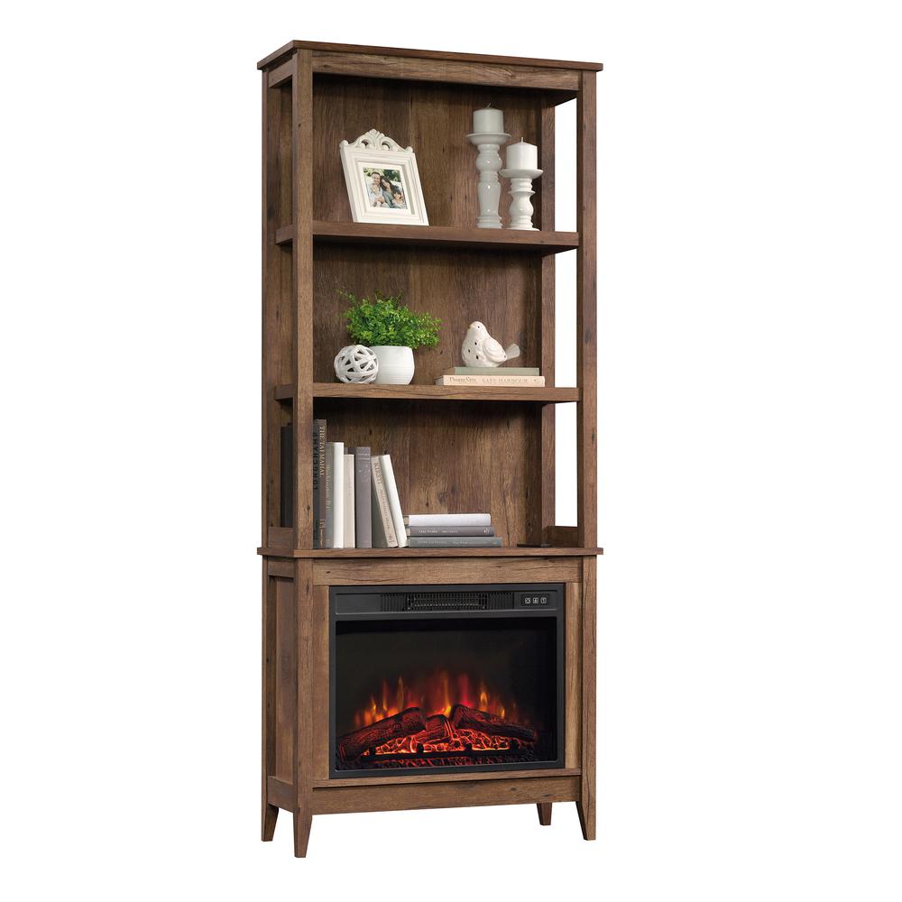 Library Fireplace Vo By Sauder | Bookcases | Modishstore