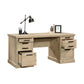 Aspen Post Executive Desk Prime Oak By Sauder | Desks | Modishstore - 4