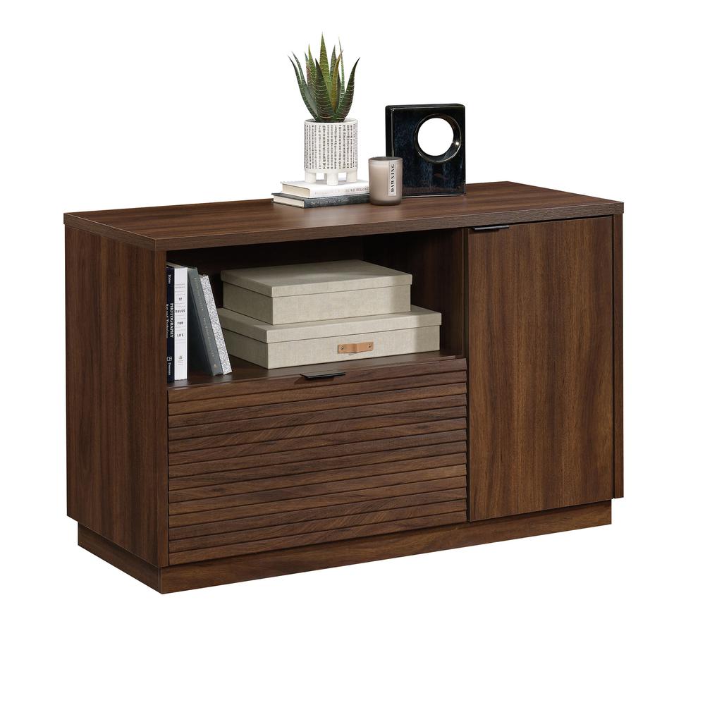 Englewood Small Credenza Spiced Mahogany By Sauder | Sideboards | Modishstore