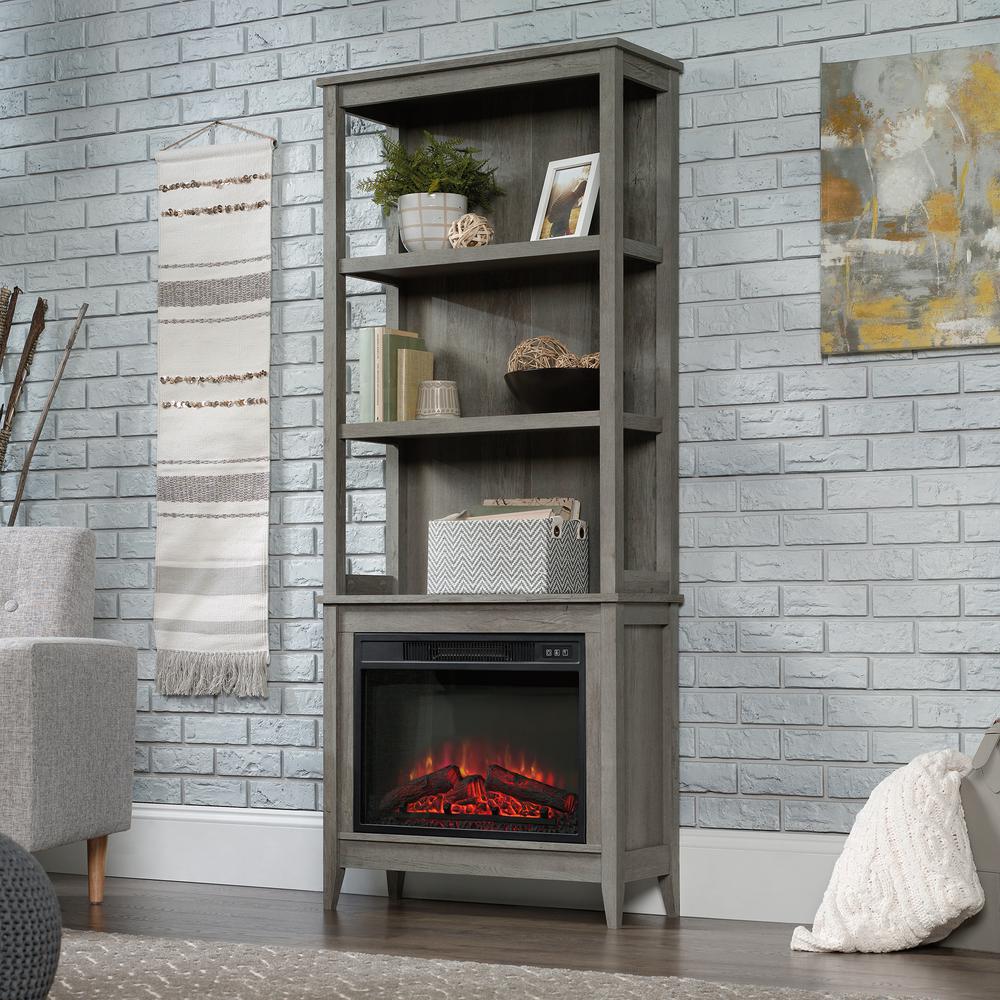 Library Fireplace Mo By Sauder | Bookcases | Modishstore - 4
