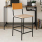 Boulevard Cafe Counter Stool Bl&Camel 3A By Sauder | Dining Chairs | Modishstore - 4