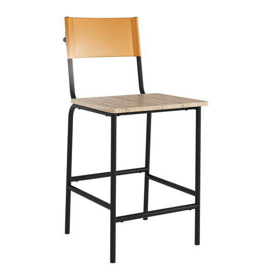 Boulevard Cafe Counter Stool Bl&Camel 3A By Sauder | Dining Chairs | Modishstore