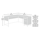 Anda Norr L-Desk So By Sauder | Desks | Modishstore - 2