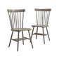 New Grange Spindle Back Grey 2Pk By Sauder | Dining Chairs | Modishstore