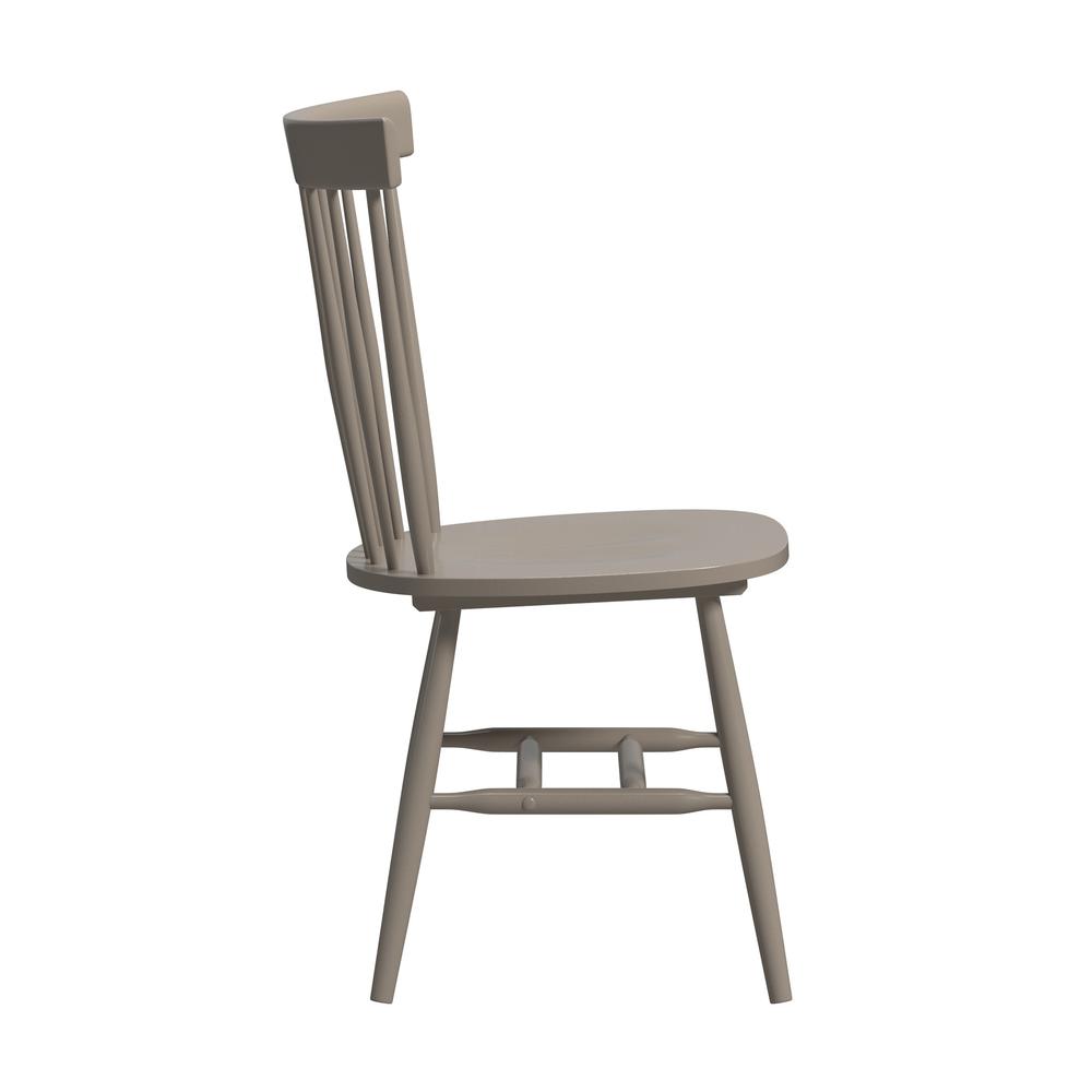 New Grange Spindle Back Grey 2Pk By Sauder | Dining Chairs | Modishstore - 3