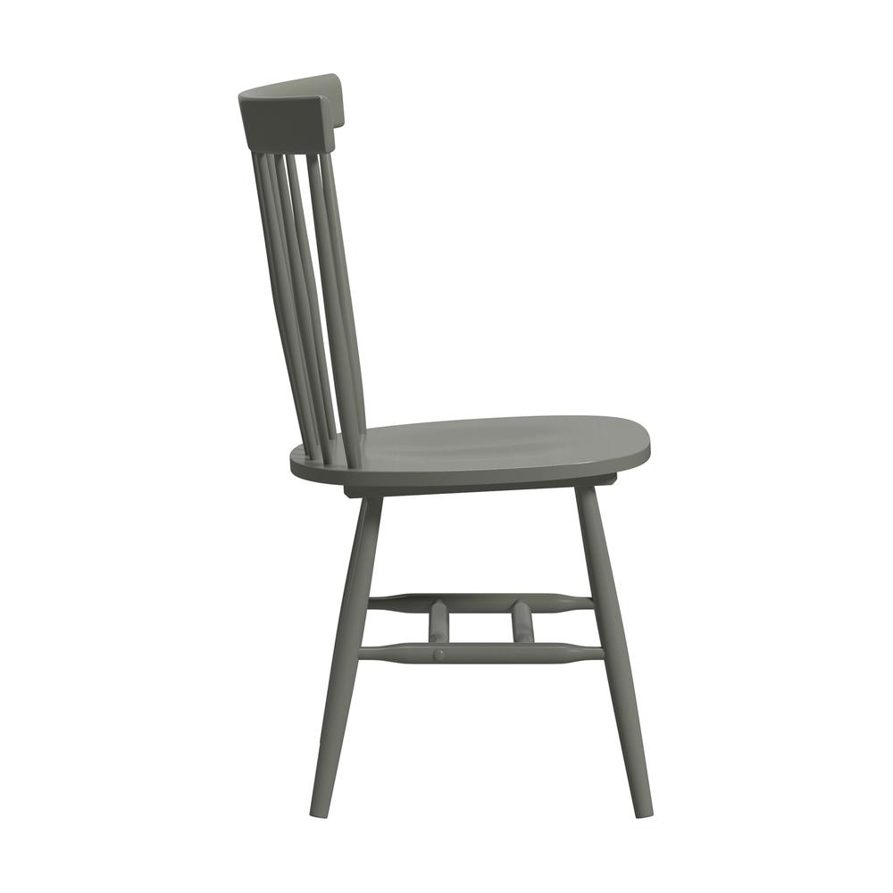 New Grange Spindle Back Pewter Green 2Pk By Sauder | Dining Chairs | Modishstore - 3