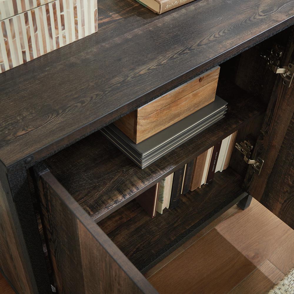 Steel River Library Base Carbon Oak By Sauder | Cabinets | Modishstore - 4