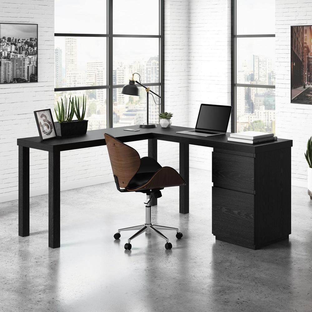 Northcott L-Desk Bo By Sauder | Desks | Modishstore - 4