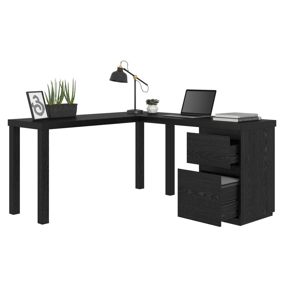 Northcott L-Desk Bo By Sauder | Desks | Modishstore - 3
