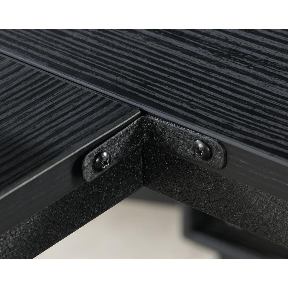 36" Commercial Desk Return In Carbon Oak By Sauder | Shelves & Shelving Units | Modishstore - 4
