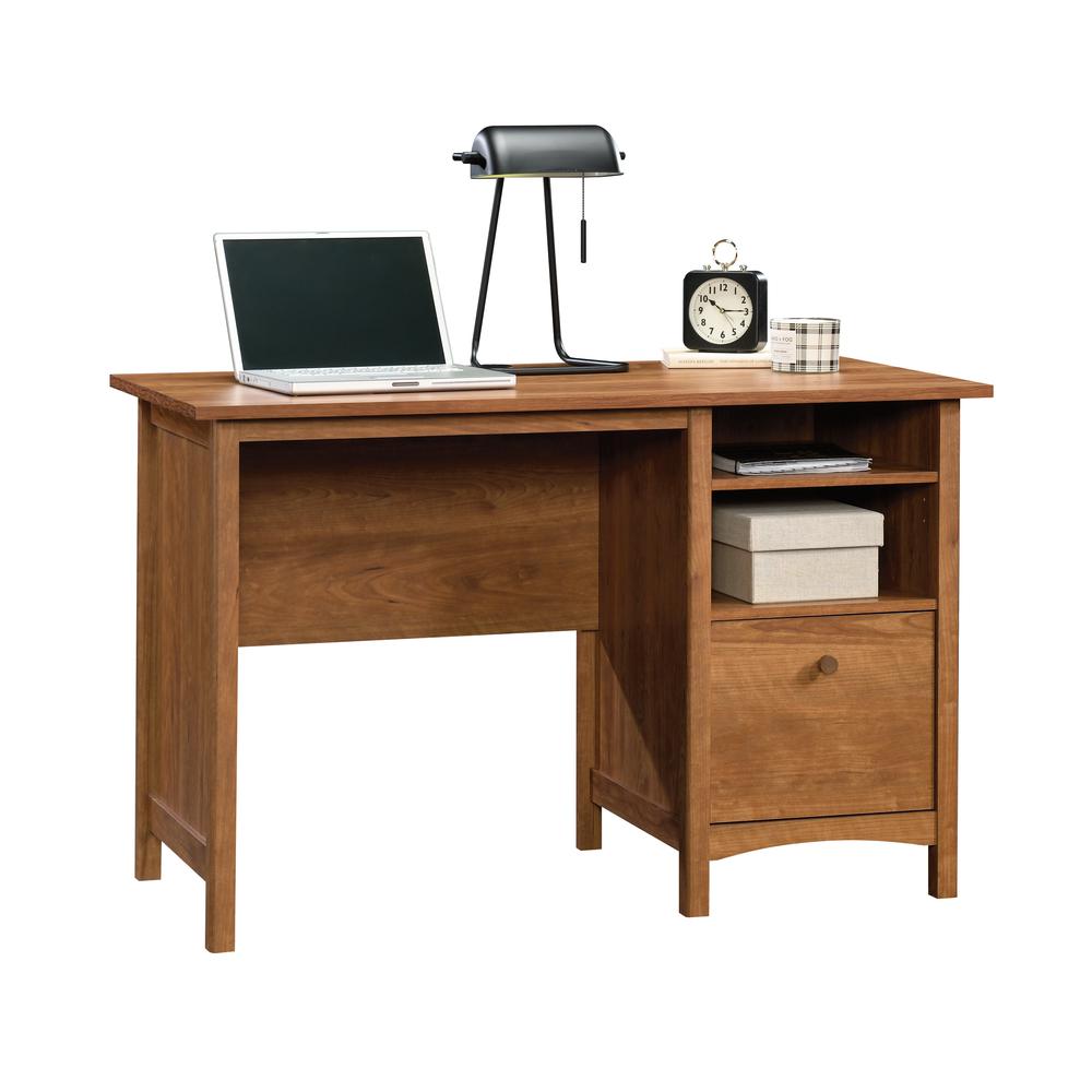 Union Plain Single Ped Desk Pc By Sauder | Desks | Modishstore - 4