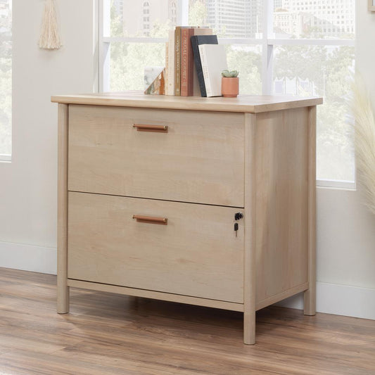 Whitaker Point Lateral File Natural Maple By Sauder | Cabinets | Modishstore