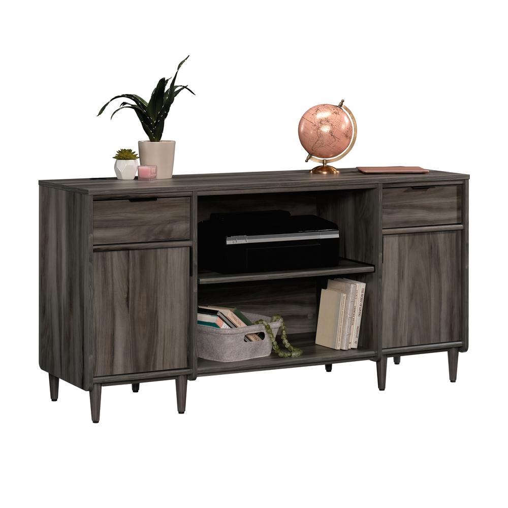 Clifford Place Credenza Jet Acacia By Sauder - BG3246502 | Sideboards | Modishstore - 4