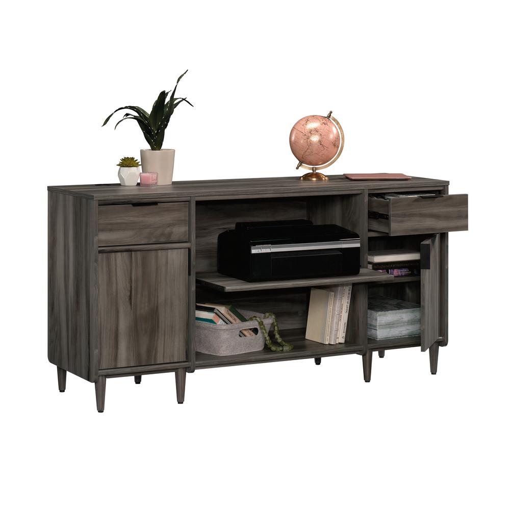 Clifford Place Credenza Jet Acacia By Sauder - BG3246502 | Sideboards | Modishstore - 5