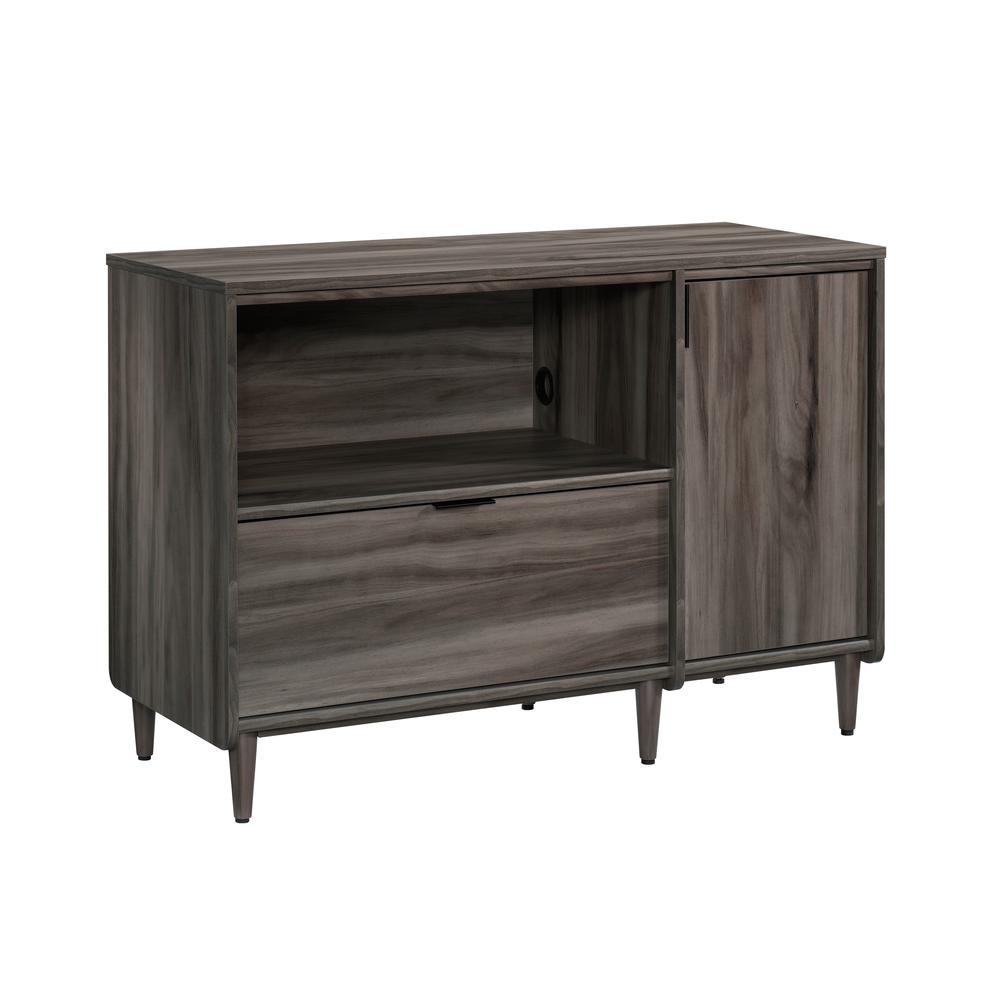 Clifford Place Credenza Jet Acacia By Sauder | Sideboards | Modishstore - 2
