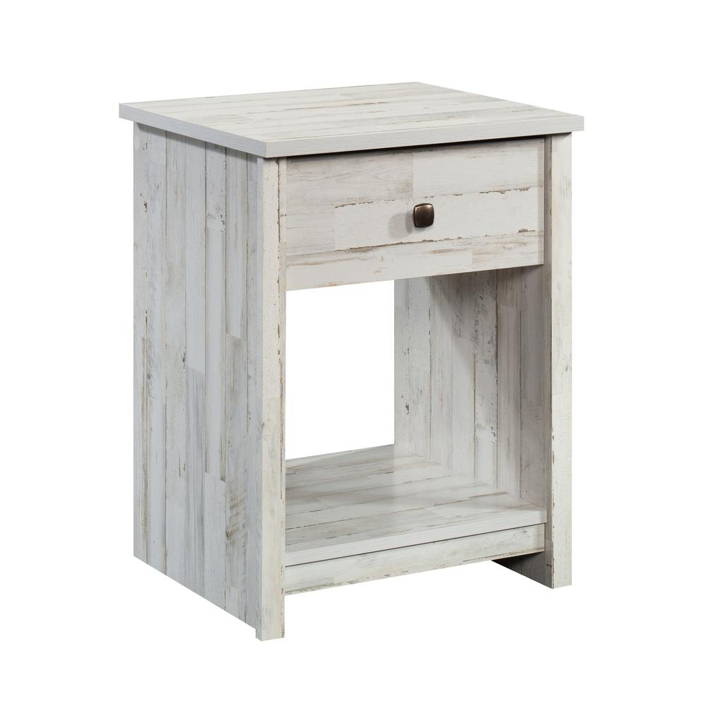 River Ranch Night Stand White Pl 3A By Sauder | Nightstands | Modishstore - 2