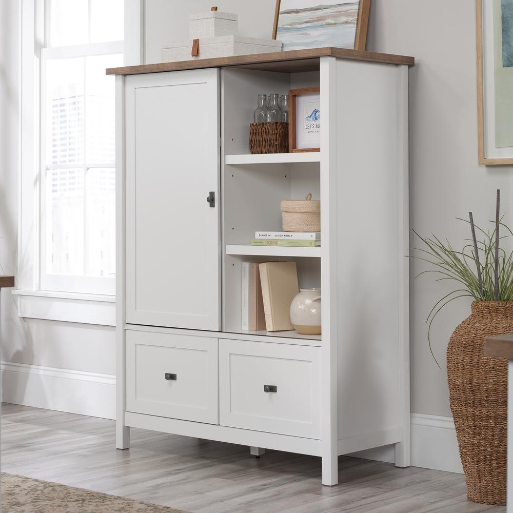 Cottage Road Storage Cabinet Wh A2 By Sauder | Cabinets | Modishstore - 4