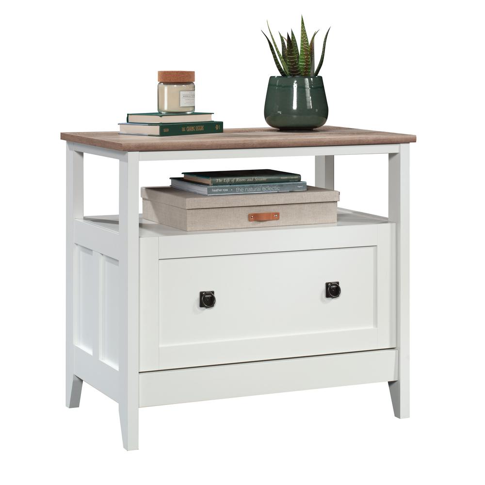 August Hill Lateral File Wh W/ Loa Top By Sauder | Cabinets | Modishstore