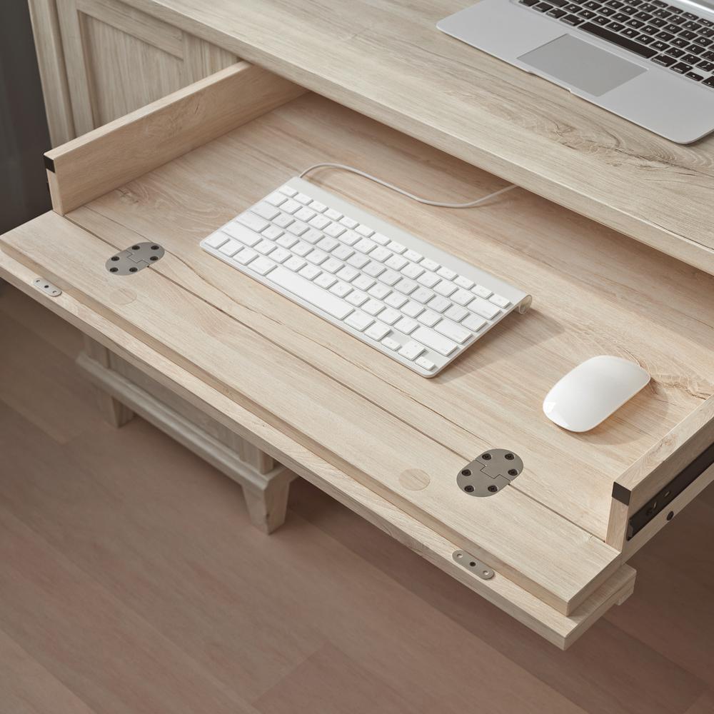Hammond Computer Desk Chalk Oak By Sauder | Desks | Modishstore - 5