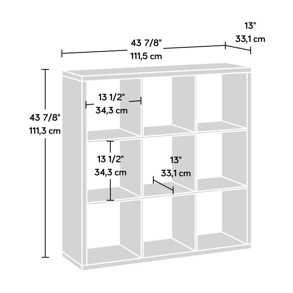 9-Cube Organizer Myo 3A By Sauder | Bookcases | Modishstore - 2