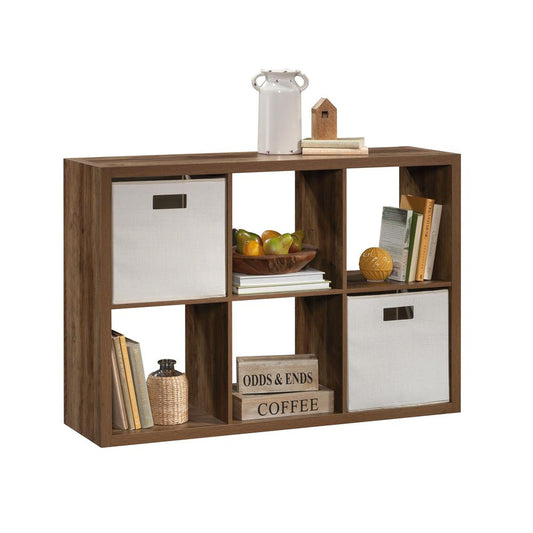 6-Cube Organizer Rural Pine 3A By Sauder | Bookcases | Modishstore