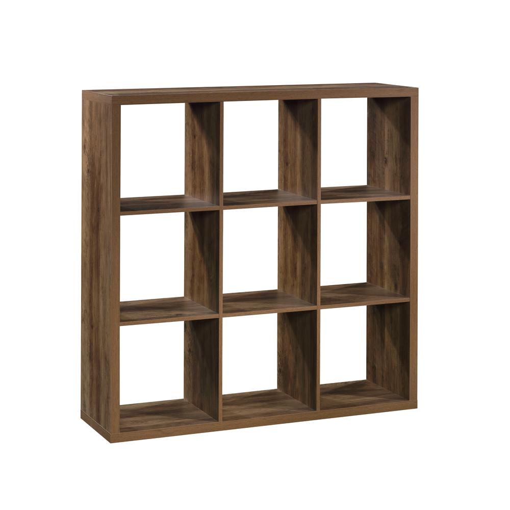 9-Cube Organizer Rural Pine 3A By Sauder | Bookcases | Modishstore - 3