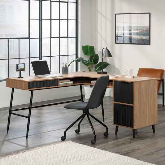 Ambleside L-Desk Sw By Sauder | Desks | Modishstore - 5