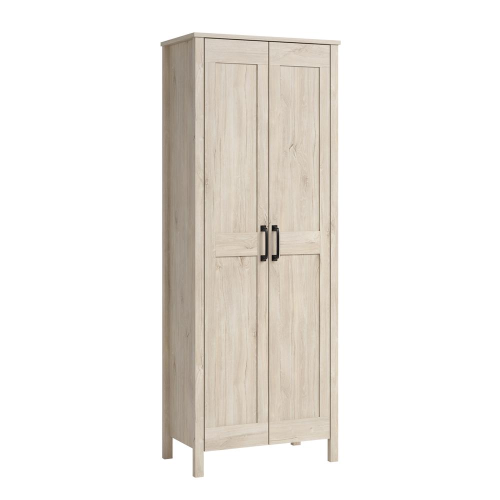 2-Door Storage Cabinet Chalk Oak By Sauder | Cabinets | Modishstore