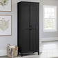 2-Door Storage Cabinet Raven Oak By Sauder | Cabinets | Modishstore - 5