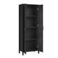 2-Door Storage Cabinet Raven Oak By Sauder | Cabinets | Modishstore - 2