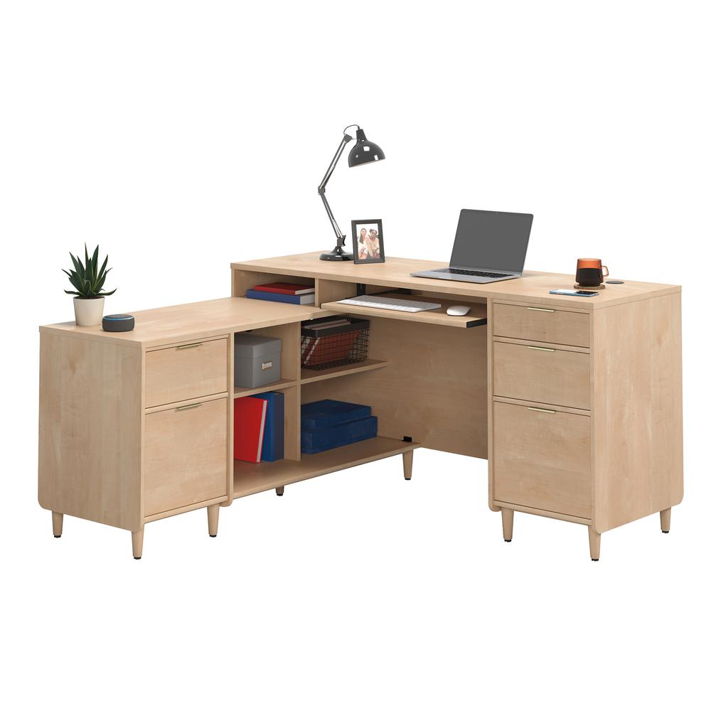 Clifford Place L-Shaped Desk Nm A2 By Sauder | Desks | Modishstore - 2