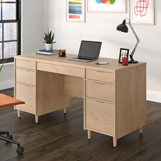 Clifford Place Executive Desk Nm By Sauder | Desks | Modishstore - 2