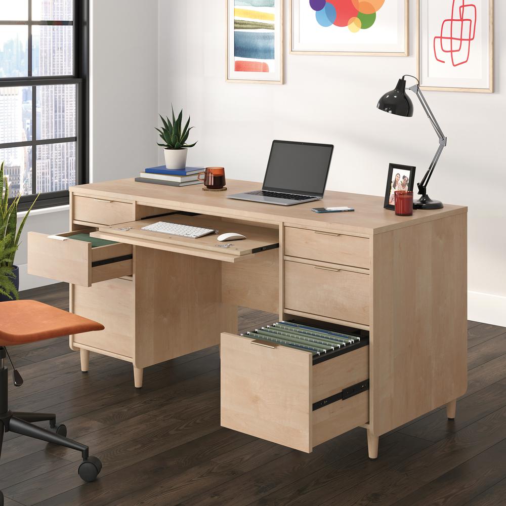 Clifford Place Executive Desk Nm By Sauder | Desks | Modishstore - 4