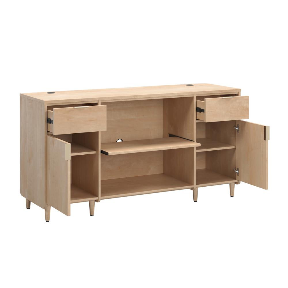 Clifford Place Credenza Natural Maple By Sauder | Sideboards | Modishstore - 5