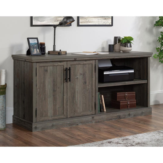 Office Storage Credenza In Pebble Pine By Sauder | Sideboards | Modishstore