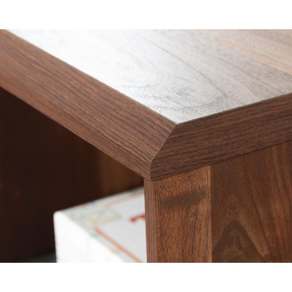 L-Shaped Home Office Desk In Grand Walnut By Sauder | Desks | Modishstore - 2