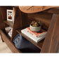 Bookcase Footboard In Grand Walnut By Sauder | Bookcases | Modishstore - 4