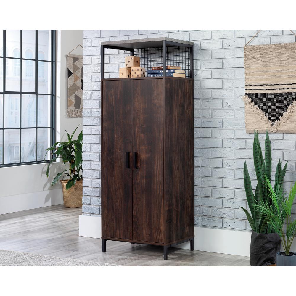 2-Door Storage Cabinet In Rich Walnut By Sauder | Armoires & Wardrobes | Modishstore - 2