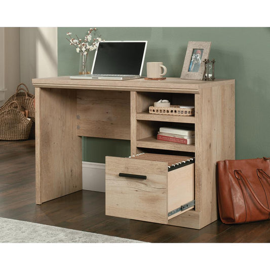 Desk With File Drawer In Prime Oak By Sauder | Desks | Modishstore