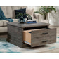 Coffee Table With Storage Drawer In Pebble Pine By Sauder | Coffee Tables | Modishstore - 3