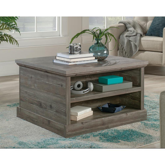 Coffee Table With Storage Drawer In Pebble Pine By Sauder | Coffee Tables | Modishstore