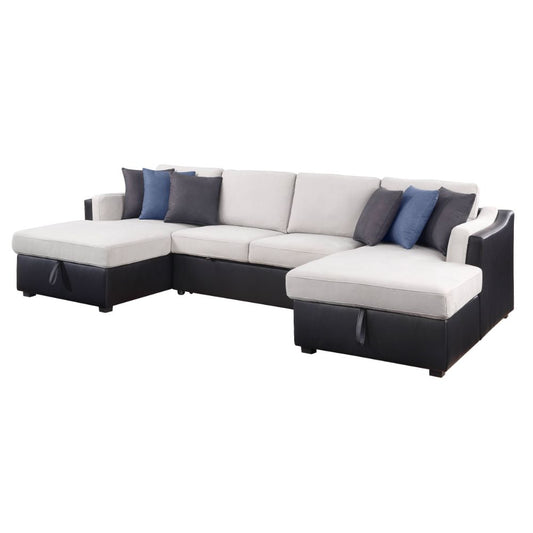 Merill Sectional Sofa By Acme Furniture | Sectional | Modishstore